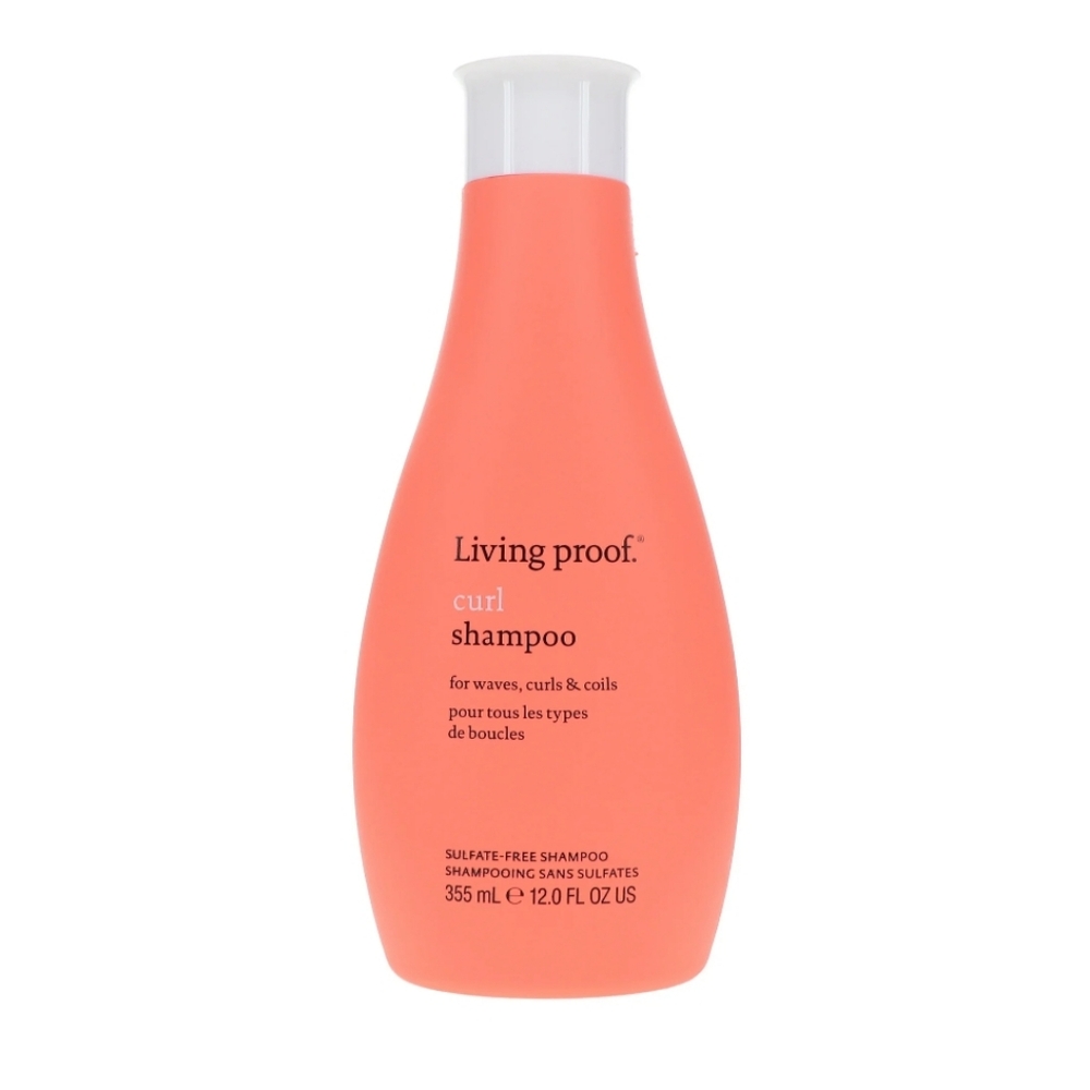 Living Proof Curl Shampoo - Coral Bottle